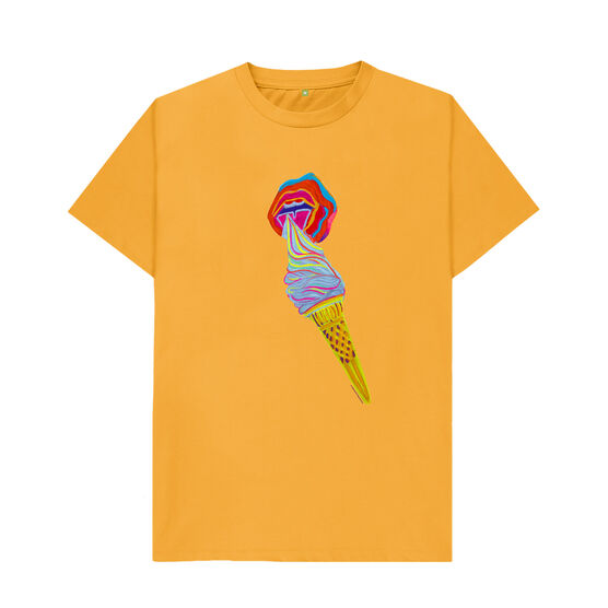 Chila Kumari Singh Burman: Ice Cream women's fit t-shirt